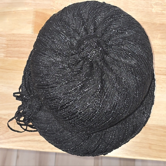 Vintage 1960s Yves Saint Laurent Paris - New York Woven/Straw Statement Hat main image 12